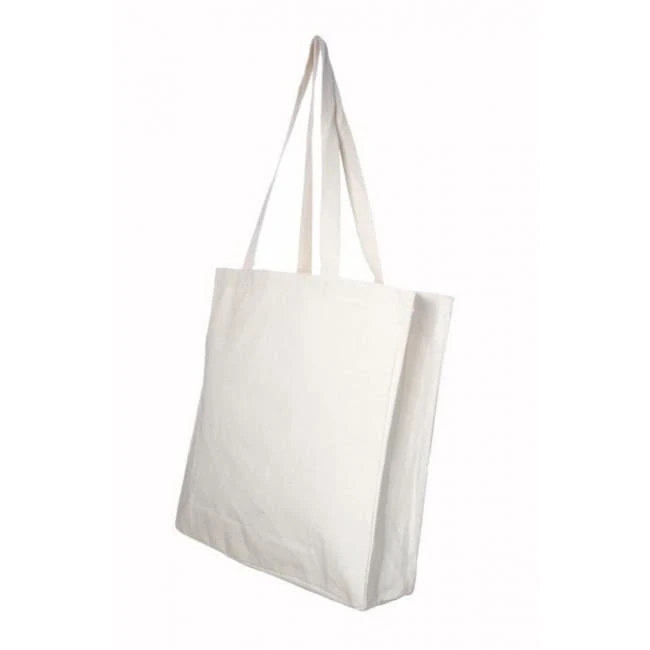 Promotional 8oz  Black Canvas Shopper