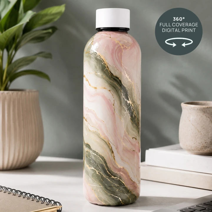 Alasia Recycled Stainless Steel Double Walled Bottle 500ml