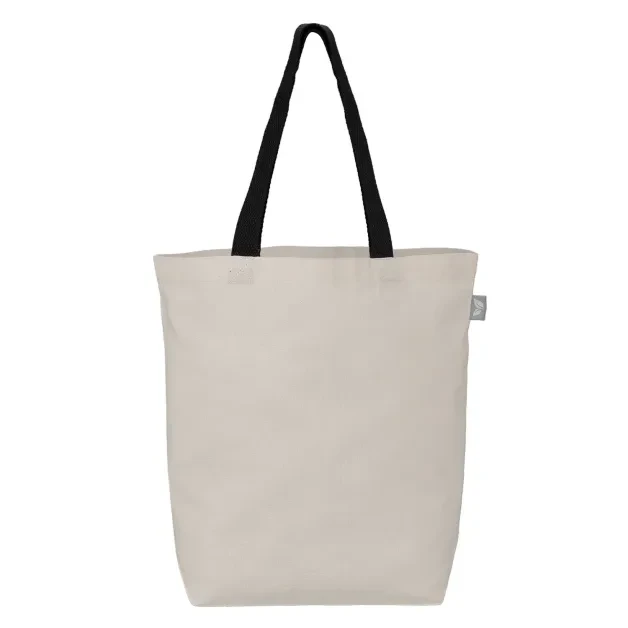 Tonga Recycled 5 oz Cotton Coloured Handle Shopping Tote Bag - 11L