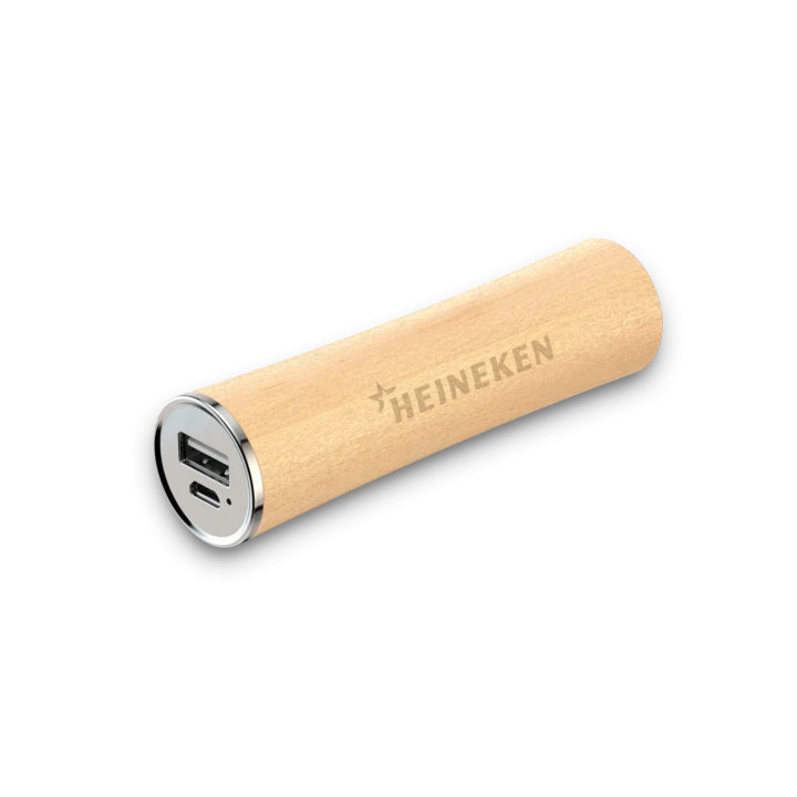 Bow Wooden Power Bank
