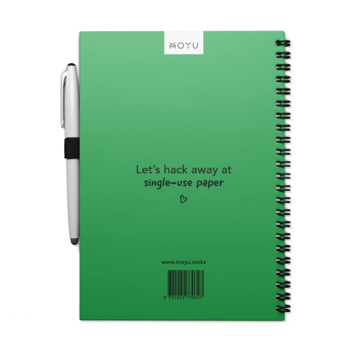 MOYU Erasable Stone Paper Notebook A5 Softcover - 20 Pages