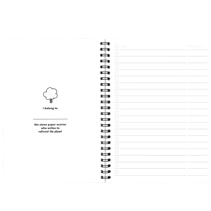 MOYU Erasable Stone Paper Notebook A5 Softcover - 40 Pages