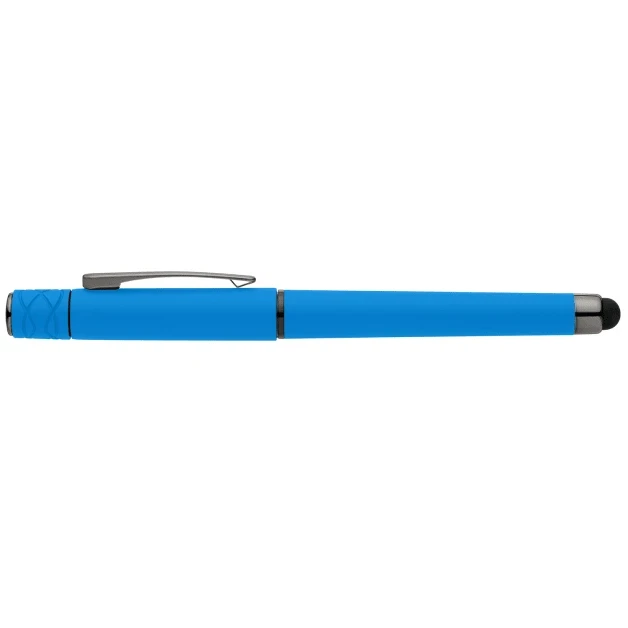 Tavi Recycled Plastic Fidget Spinner Stylus Gel Pen