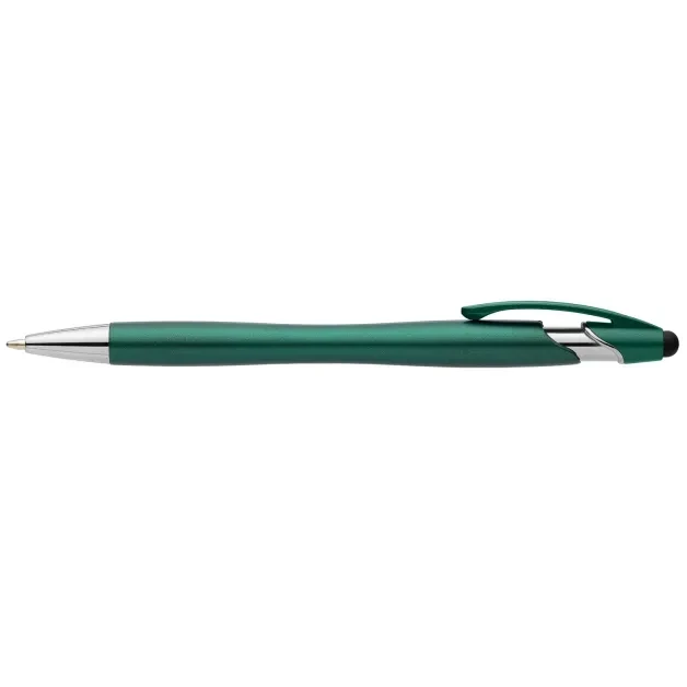 La Jolla Recycled Plastic Metallic Stylus Pen