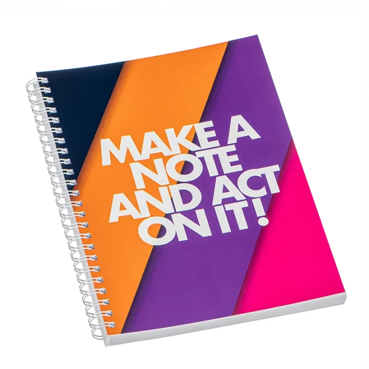 A5 Wiro-Bound Notebook - Paperback