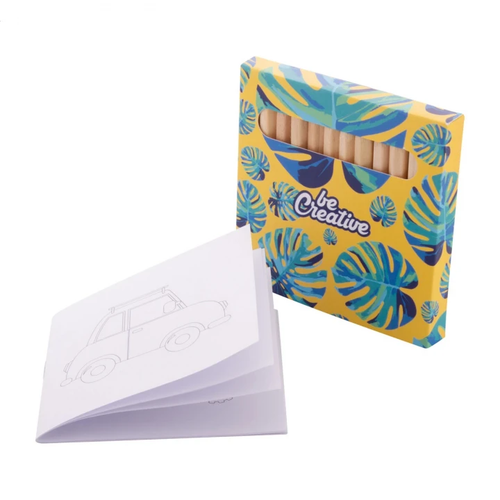 Coloxil 12 Custom Colouring Pencil Set Various Designs