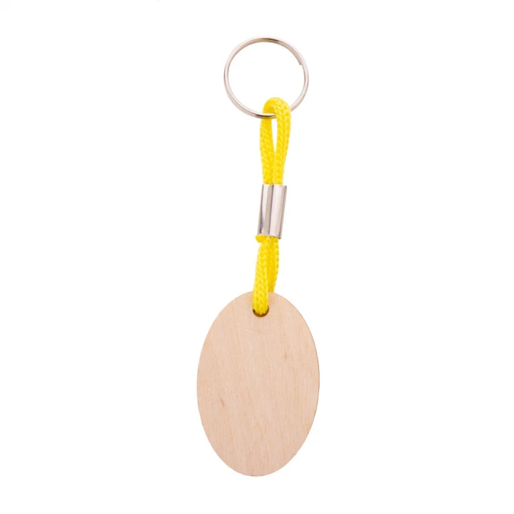 Woody Plus B Custom Keyring