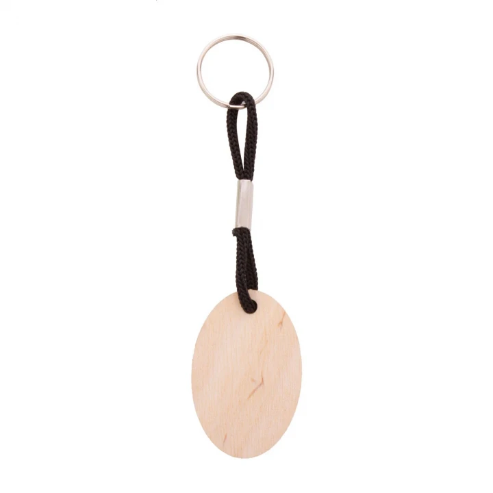 Woody Plus B Custom Keyring