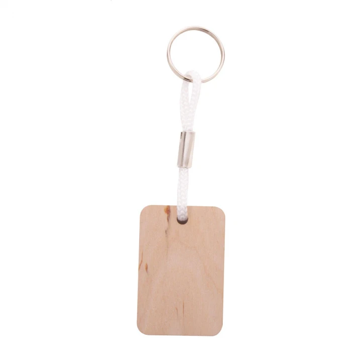 Woody Plus D Custom Keyring