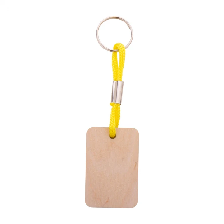 Woody Plus D Custom Keyring