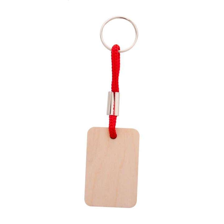 Woody Plus D Custom Keyring