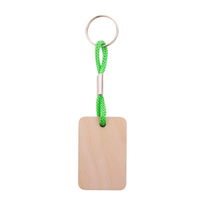 Woody Plus D Custom Keyring