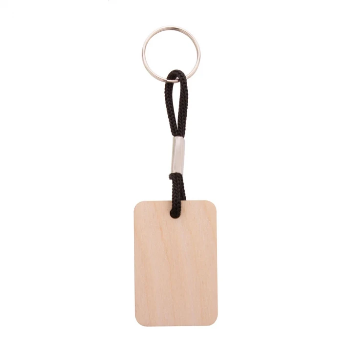 Woody Plus D Custom Keyring