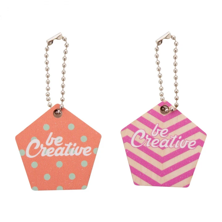 CreaFob Wood Custom Keyring