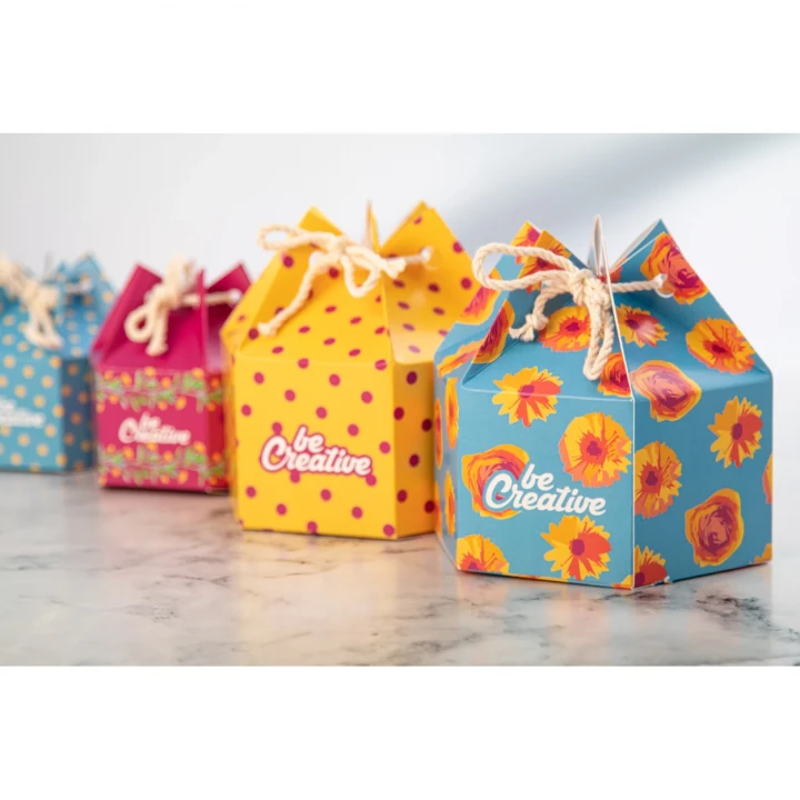CreaBox HexaCord S Hexagonal Gift Box