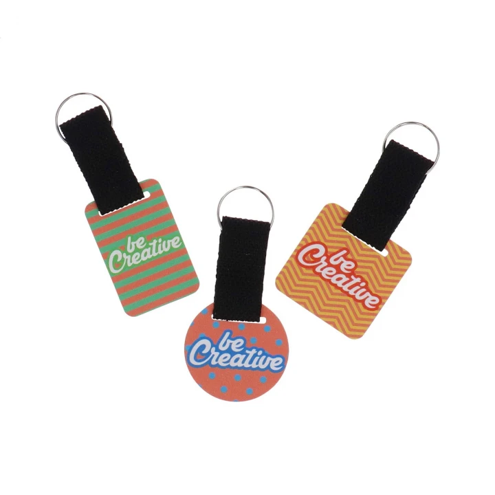 Woody Strap Custom Keyring Various Shapes