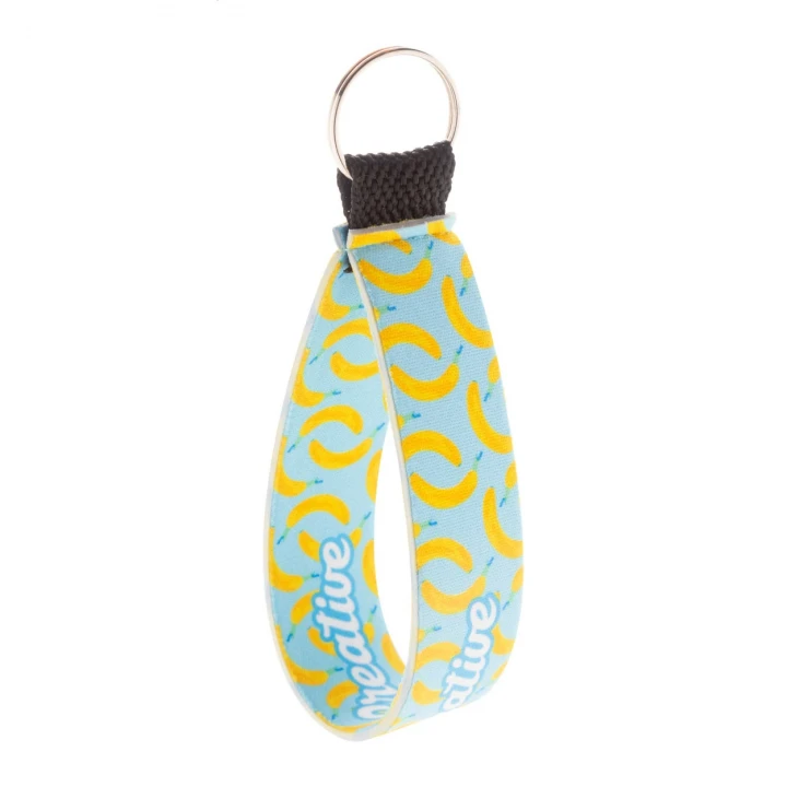 Strappy Custom RPET Keyring