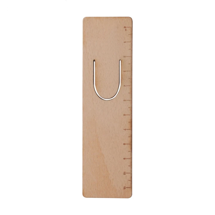 Bomler Wooden Bookmark With 11cm Ruler