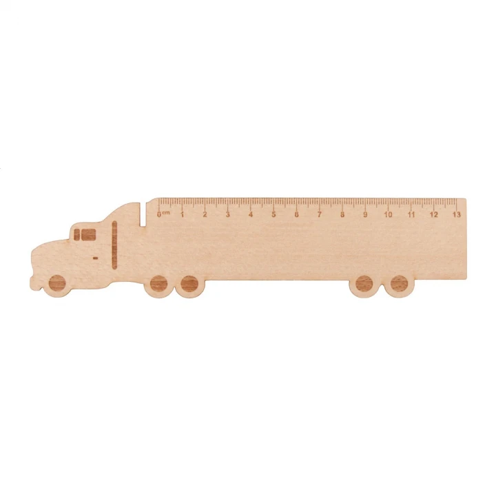 Looney Wooden Ruler Various Shapes