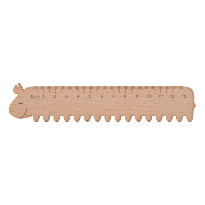 Looney Wooden Ruler Various Shapes