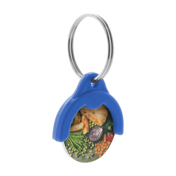 Token Trolley Coin Keyring
