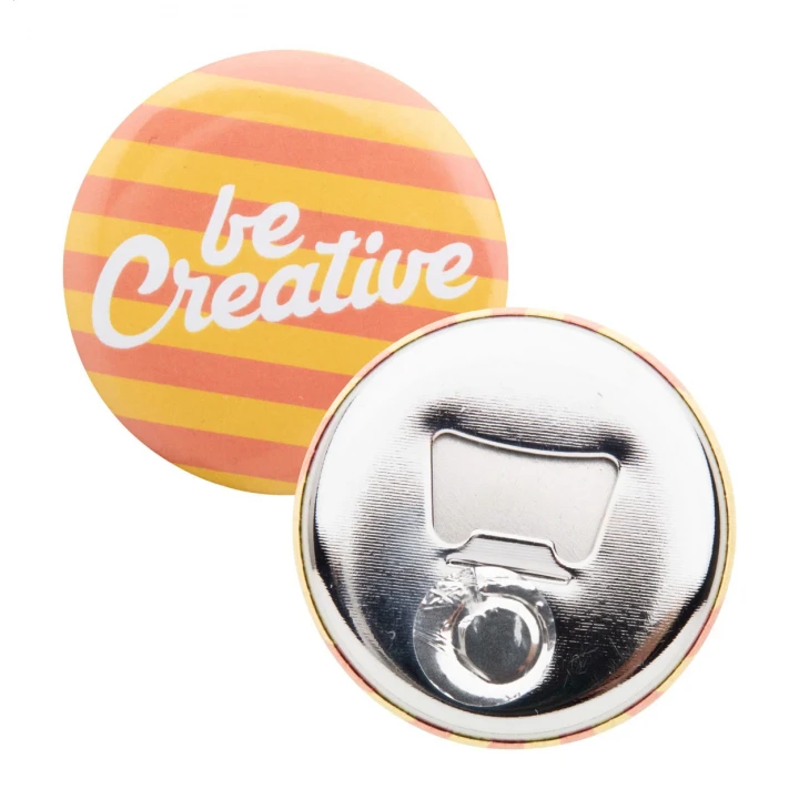 MagBadge Bottle Pin Button Bottle Opener