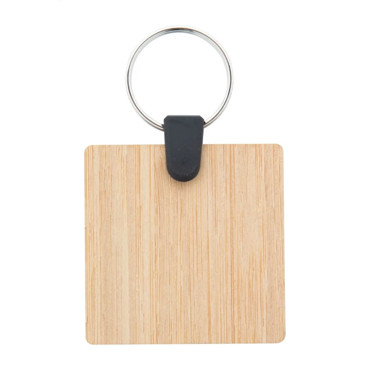 Bambry Bamboo Keyring Various Shapes