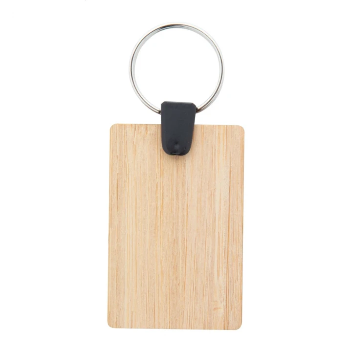 Bambry Bamboo Keyring Various Shapes