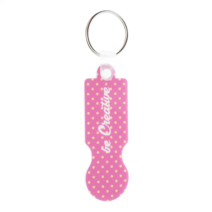 ColoCart Trolley Coin Keyring