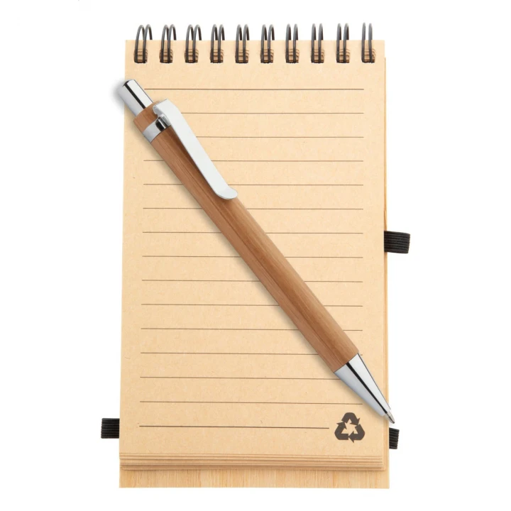 Shunan Spiral Bamboo Notebook