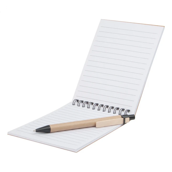 Negundo Recycled Paper Notebook With Pen