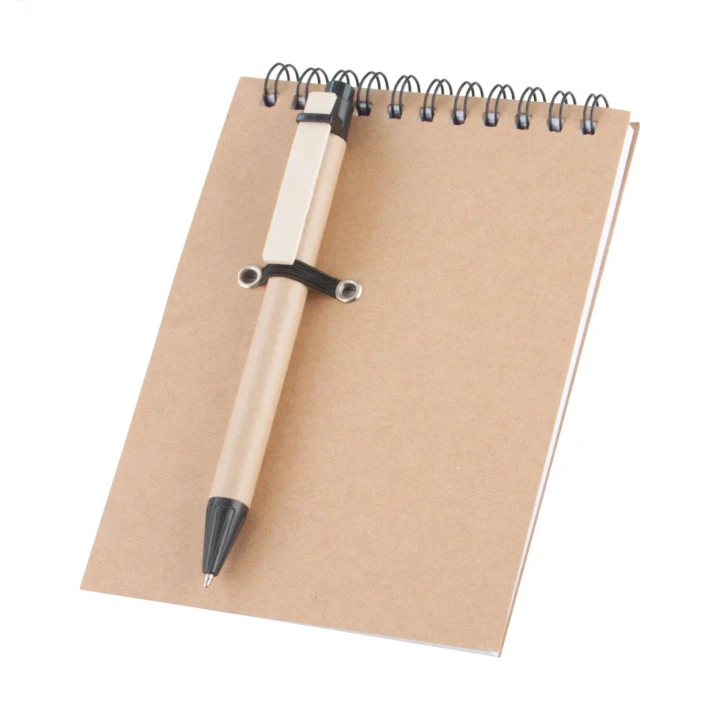 Negundo Recycled Paper Notebook With Pen