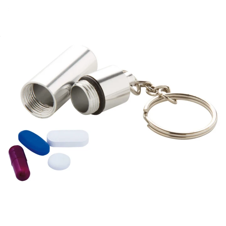 Keyring Pill Box