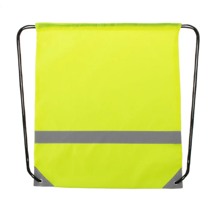 Vidraw Reflective Drawstring Bag
