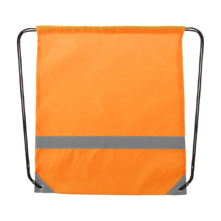 Vidraw Reflective Drawstring Bag