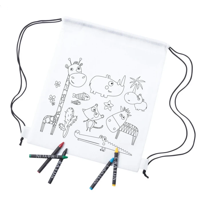 Lobel Colouring Drawstring Bag