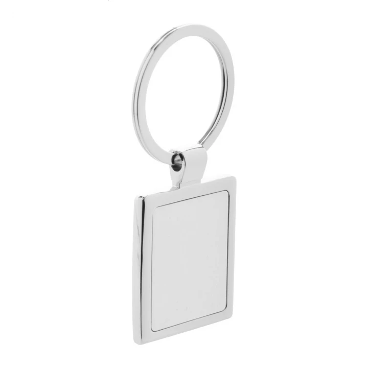 Rectangle Metal Keyring