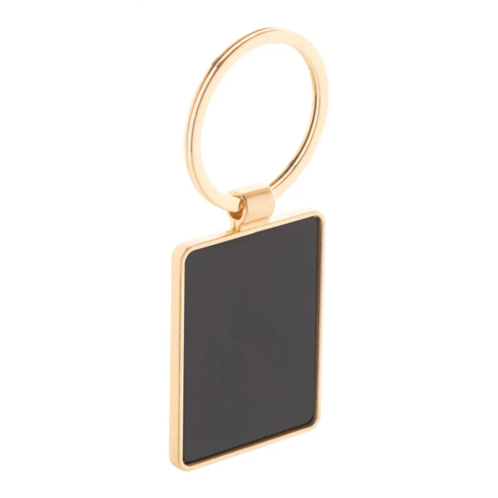 Ritidus Rectangular Metal Keyring