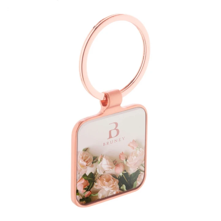Sitidus Square Metal Keyring