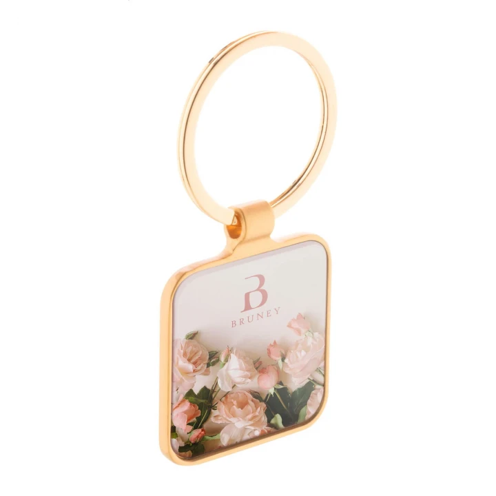 Sitidus Square Metal Keyring