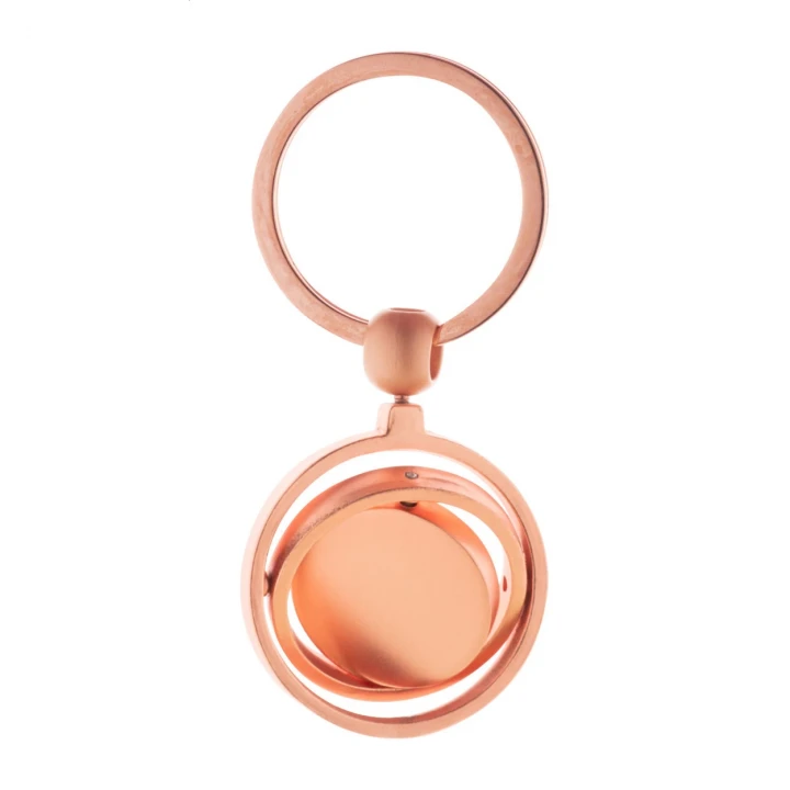 Spinitus Rotating Metal Keyring