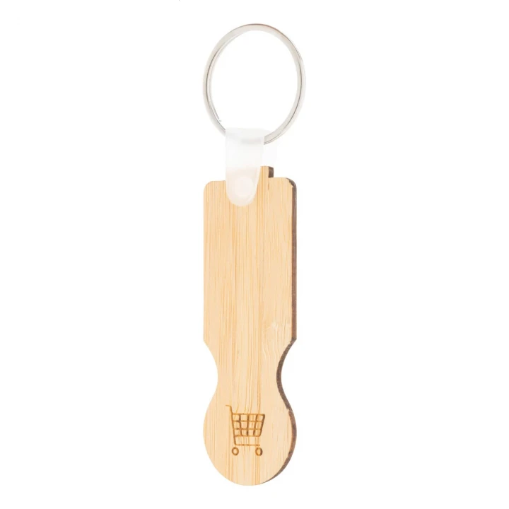 BooCart Tolley Coin Keyring