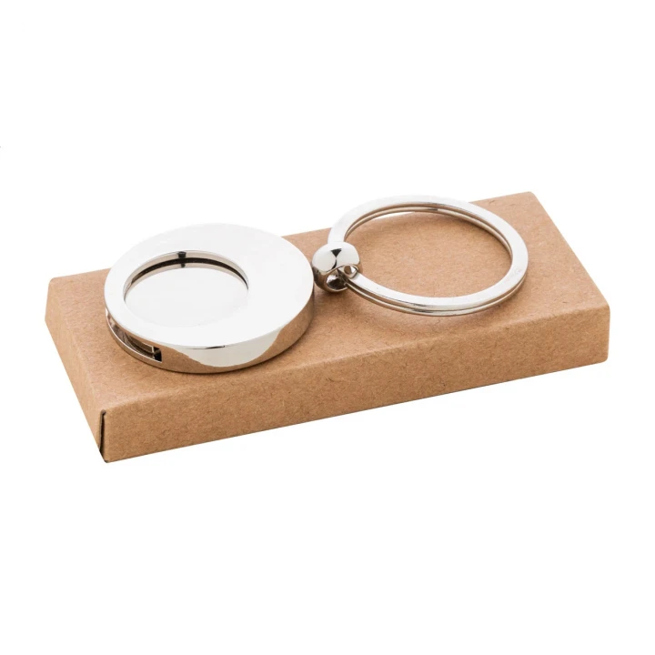 Cromo Trolley Coin Keyring