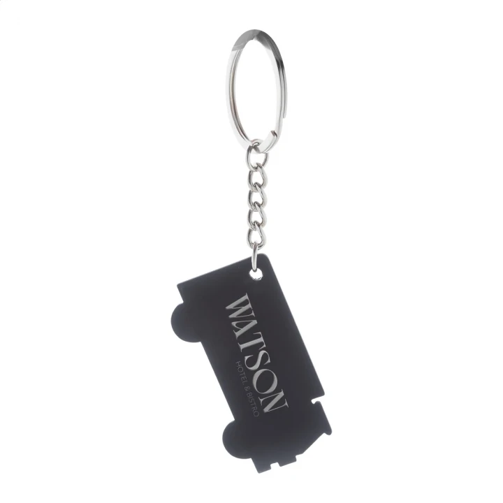LorryShine Truck Metal Keyring
