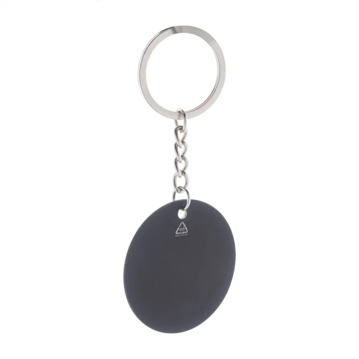 RondoShine Round Metal Keyring