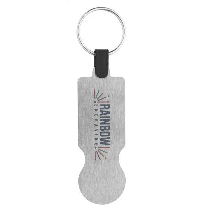 SteelCart Trolley Coin Keyring