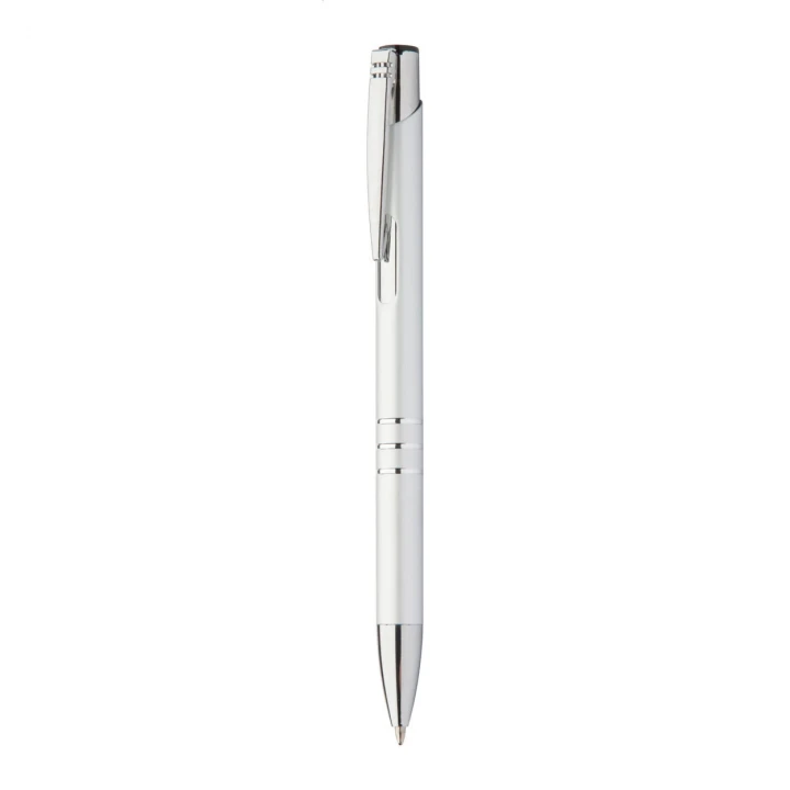 Channel Black Ballpoint Pen