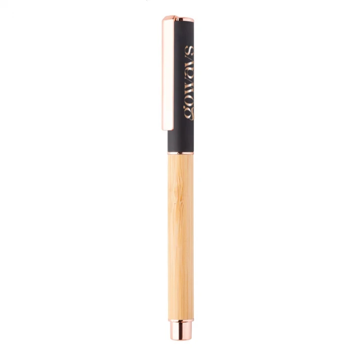 Blush Bamboo Roller Pen