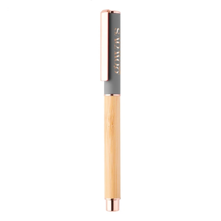 Blush Bamboo Roller Pen
