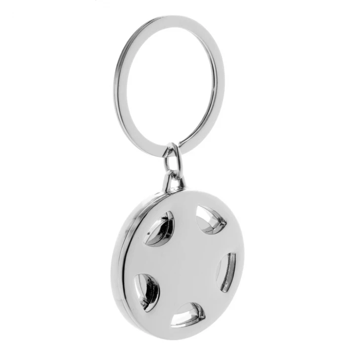 Dromo Car Wheel Metal Keyring